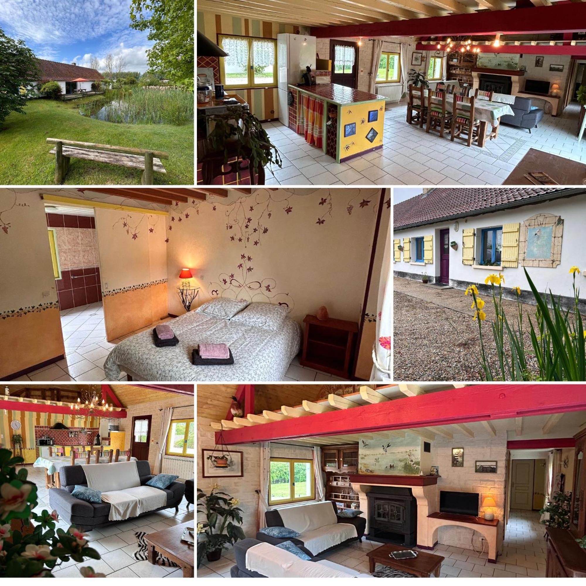 La Fermette - Calme - Wifi - Plain Pied Villa Favieres  Exterior photo